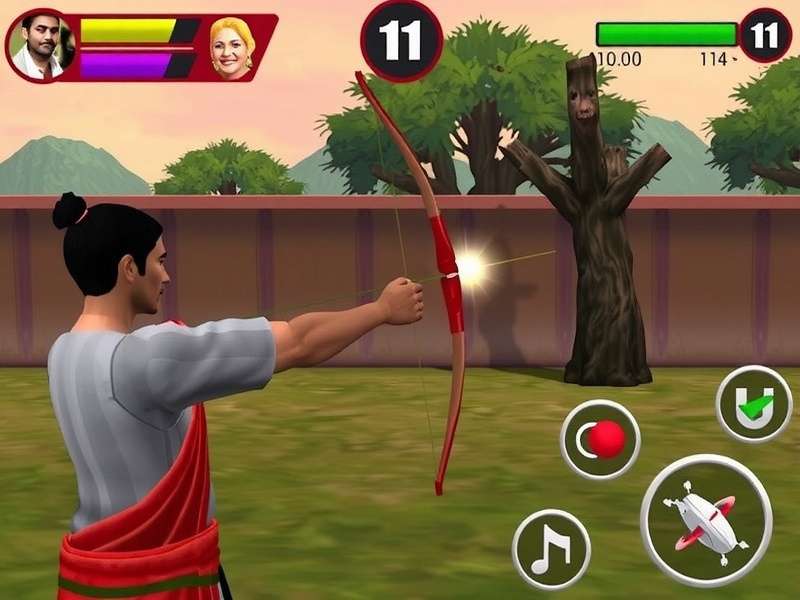 Bharat Archery Sensation Control Scheme - Mobile Touch Controls